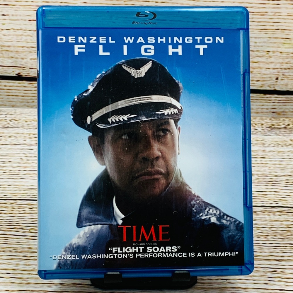 Flight [Blu-ray 2012] Disc Denzel Washington Movie‎ Drama Action Thriller